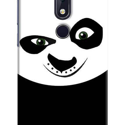 Panda Nokia 6.1 plus Hard Case Back Cover by Casekaro