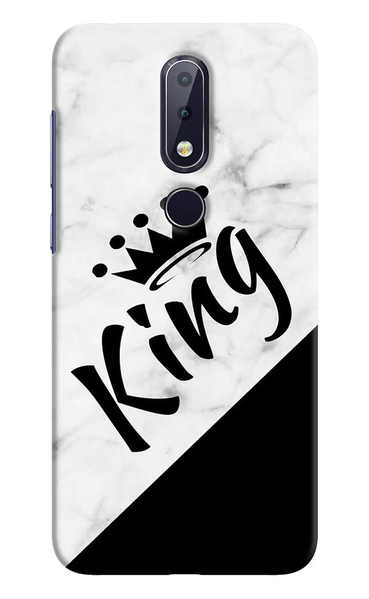 King Nokia 6.1 plus Hard Case Back Cover by Casekaro