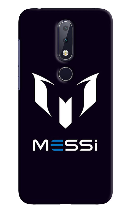 Messi Logo Nokia 6.1 plus Hard Case Back Cover by Casekaro