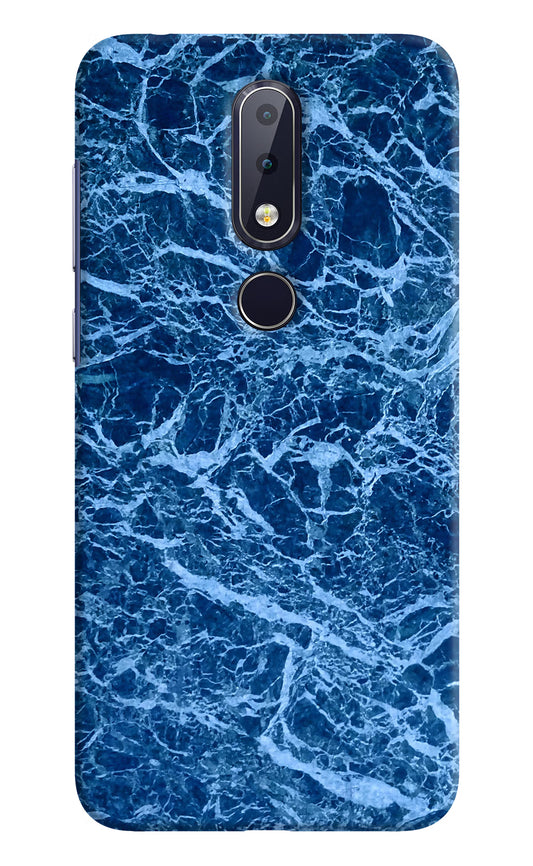 Blue Marble Nokia 6.1 plus Hard Case Back Cover by Casekaro
