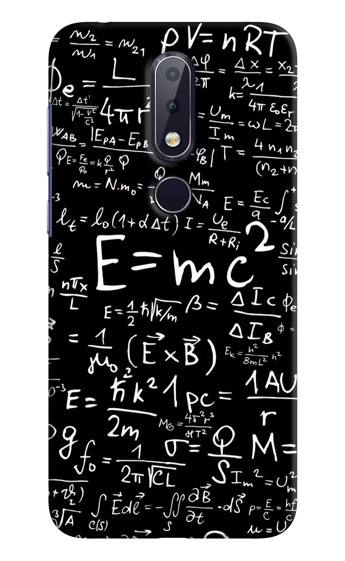 Physics Formula Nokia 6.1 plus Hard Case Back Cover by Casekaro
