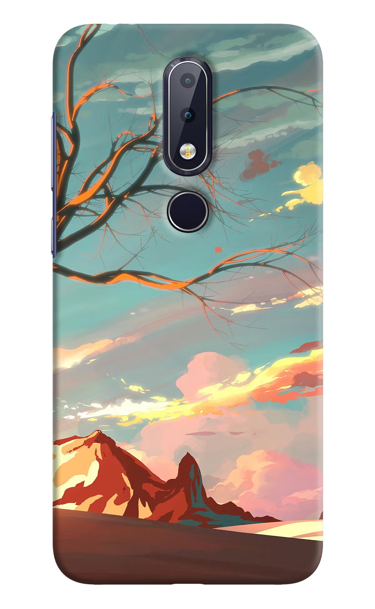 Scenery Nokia 6.1 plus Hard Case Back Cover by Casekaro