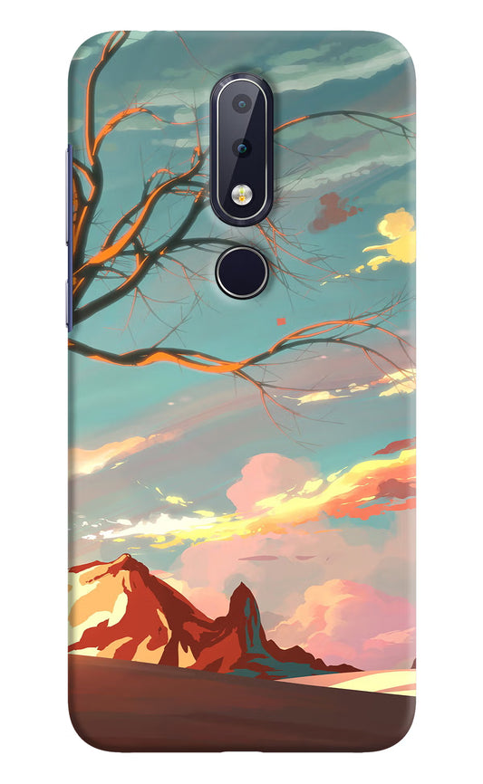 Scenery Nokia 6.1 plus Hard Case Back Cover by Casekaro