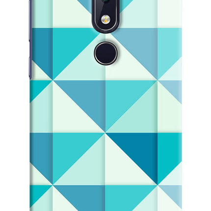 Abstract Nokia 6.1 plus Hard Case Back Cover by Casekaro