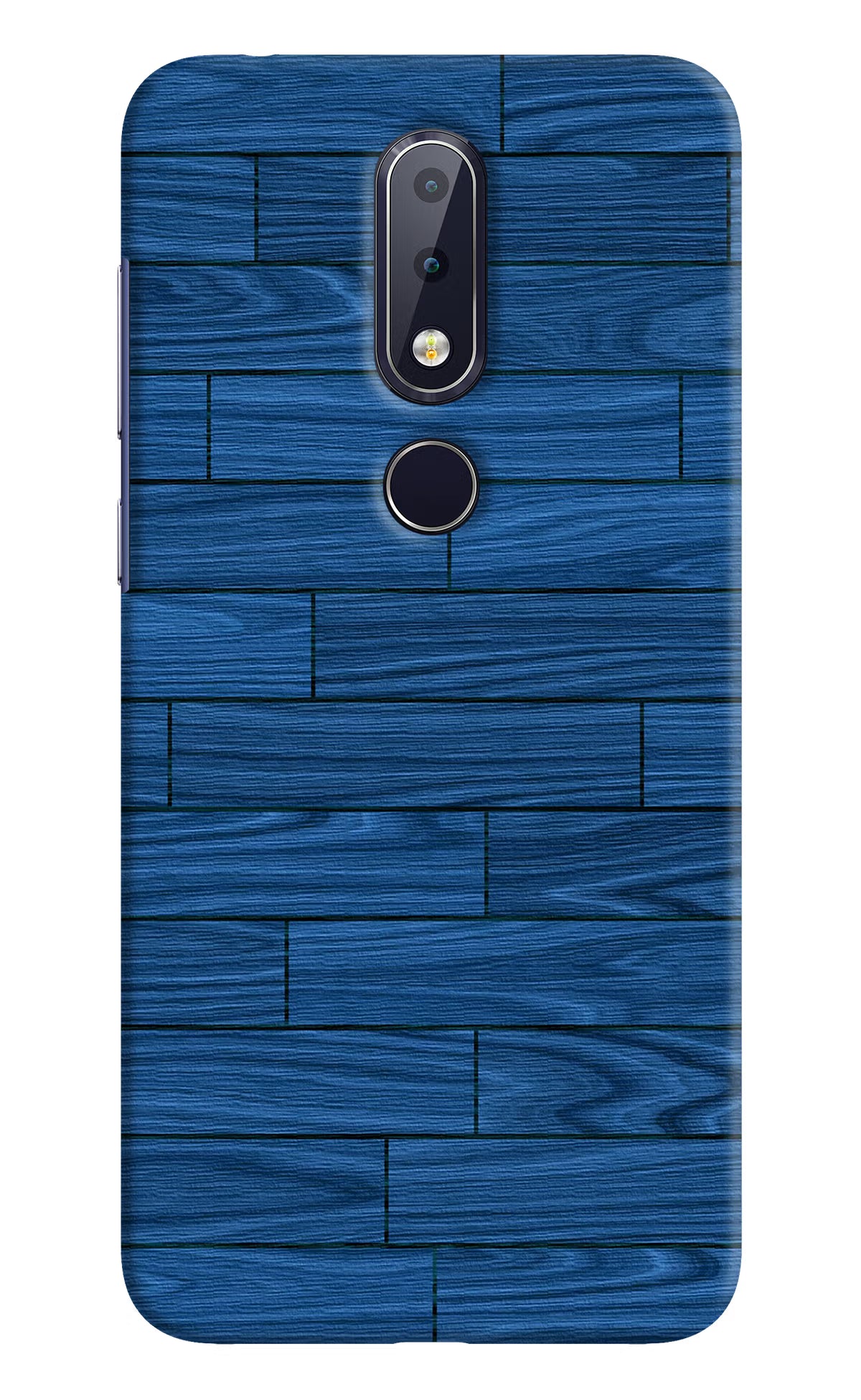 Wooden Texture Nokia 6.1 plus Hard Case Back Cover by Casekaro