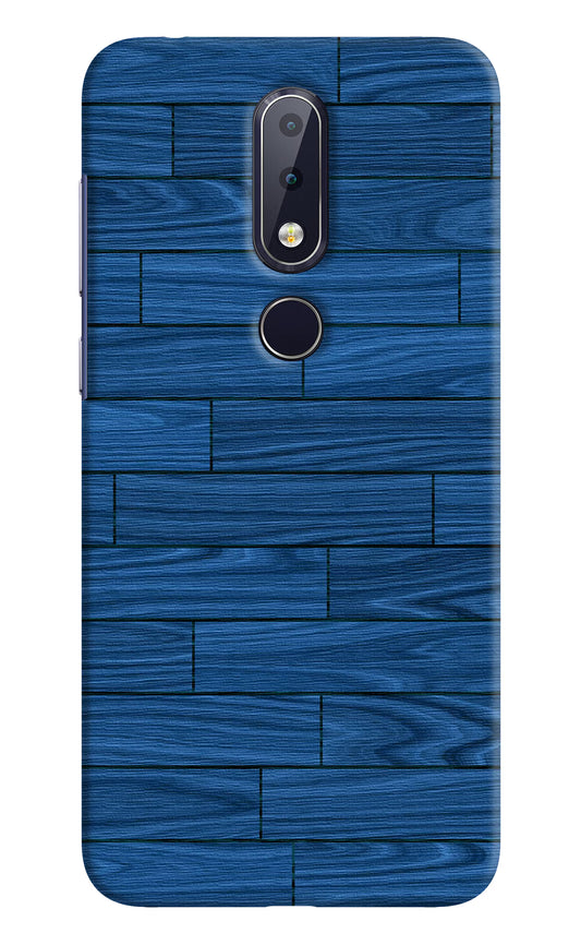 Wooden Texture Nokia 6.1 plus Hard Case Back Cover by Casekaro