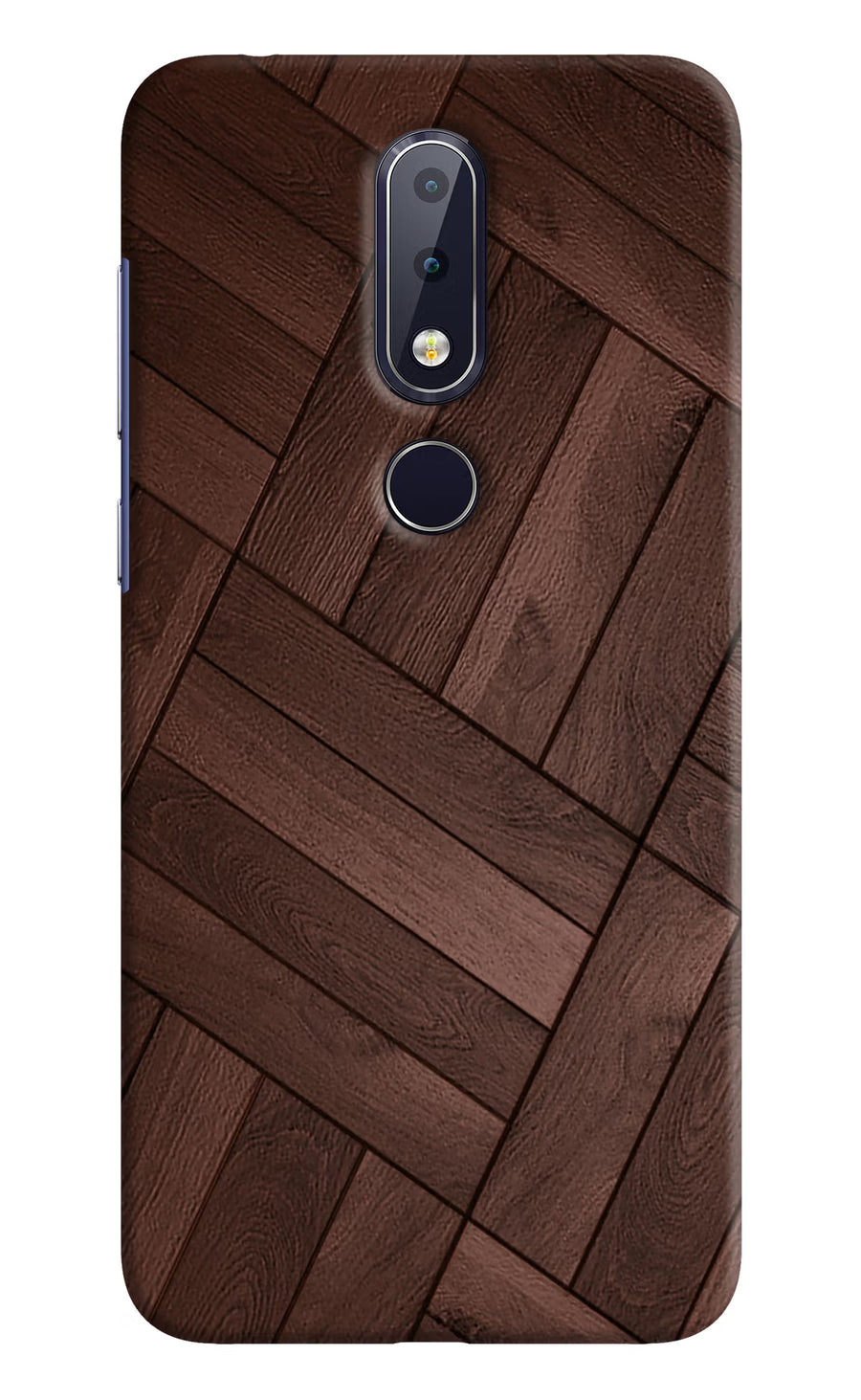Wooden Texture Design Nokia 6.1 plus Back Cover, Hard case