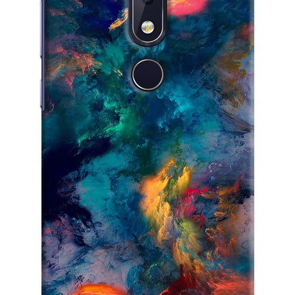 Artwork Paint Nokia 6.1 plus Hard Case Back Cover by Casekaro