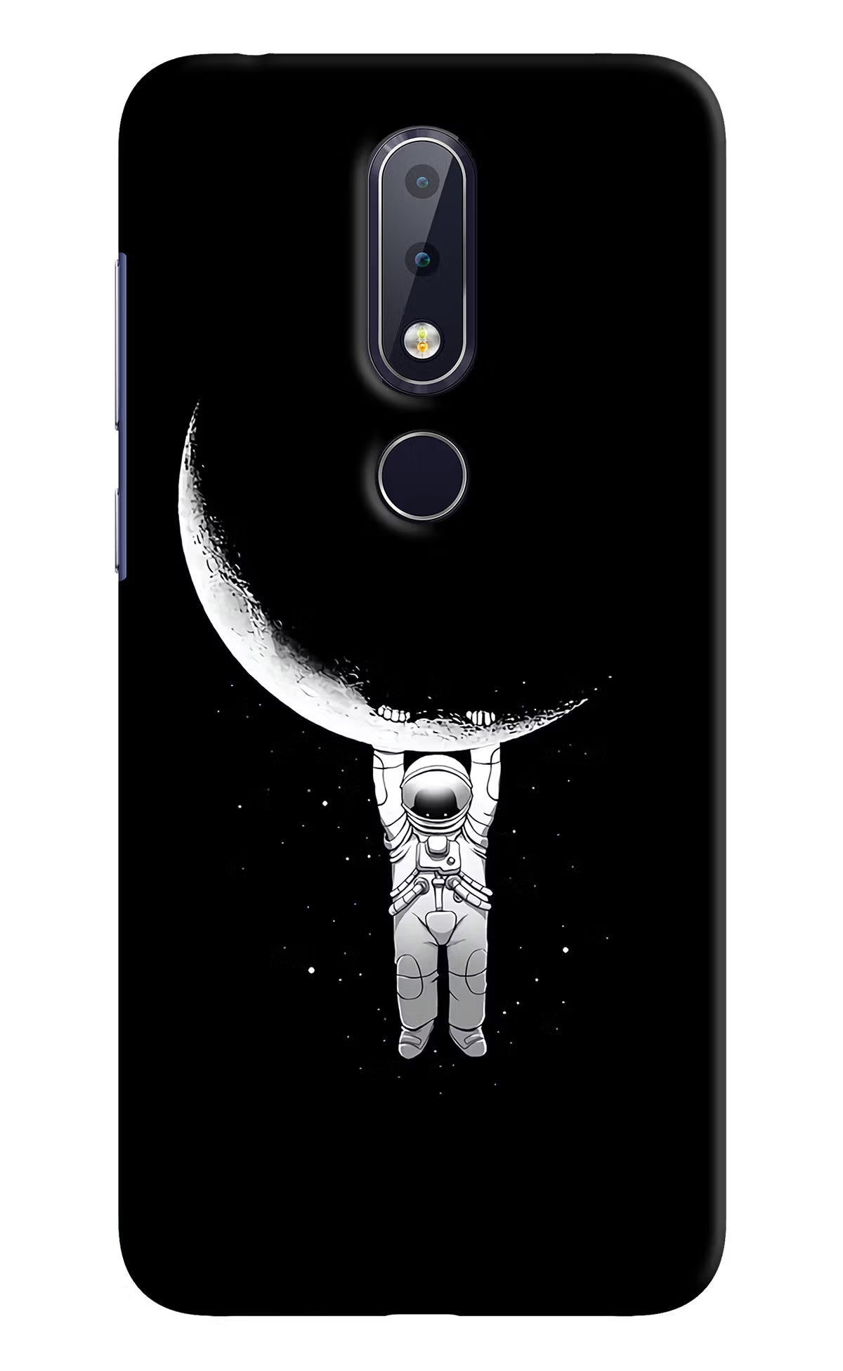 Moon Space Nokia 6.1 plus Hard Case Back Cover by Casekaro