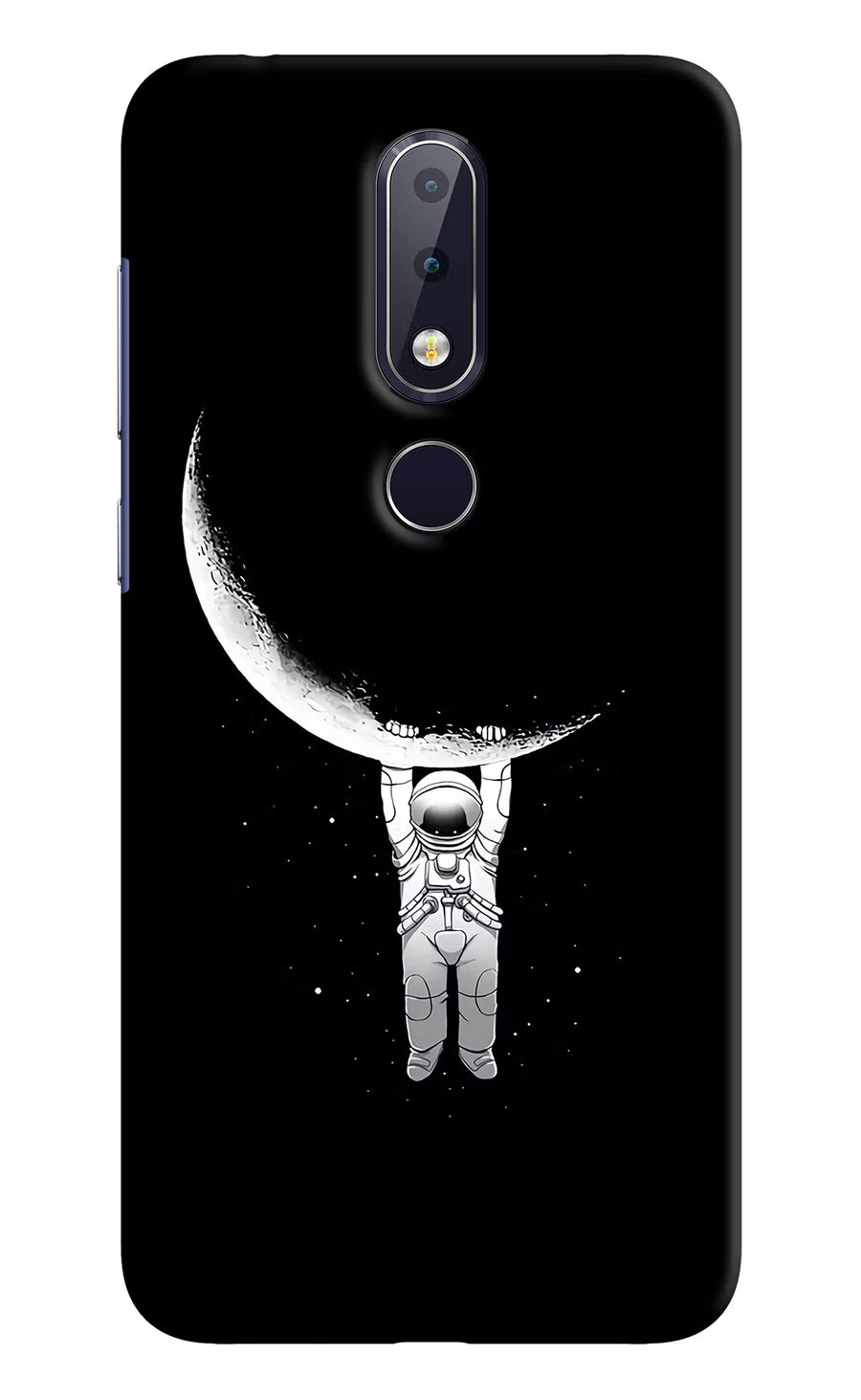 Moon Space Nokia 6.1 plus Back Cover, Hard case