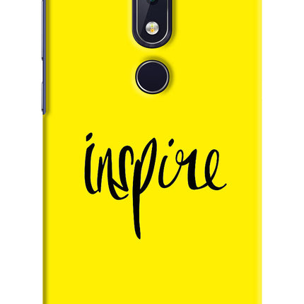Inspire Nokia 6.1 plus Hard Case Back Cover by Casekaro
