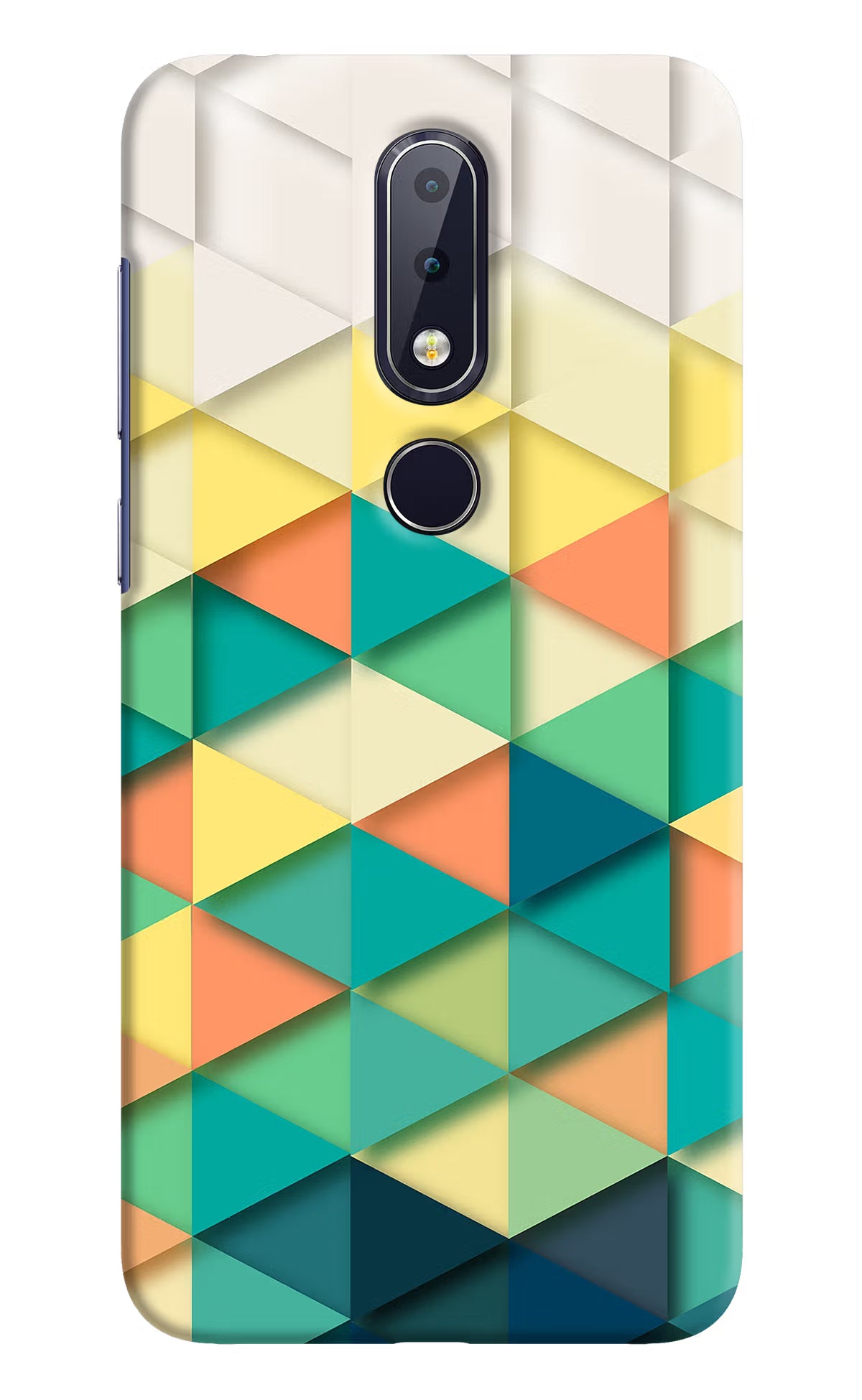 Abstract Nokia 6.1 plus Hard Case Back Cover by Casekaro