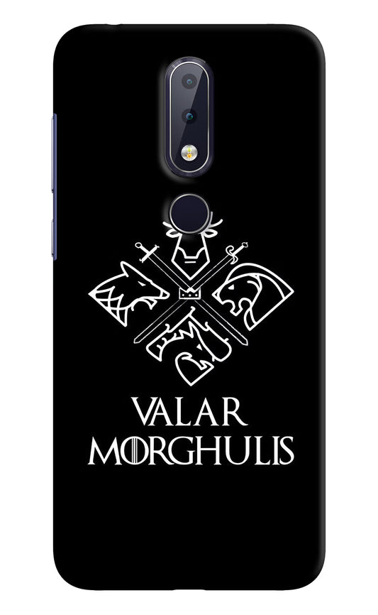Valar Morghulis | Game Of Thrones Nokia 6.1 plus Hard Case Back Cover by Casekaro