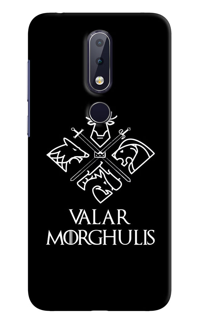 Valar Morghulis | Game Of Thrones Nokia 6.1 plus Hard Case Back Cover by Casekaro