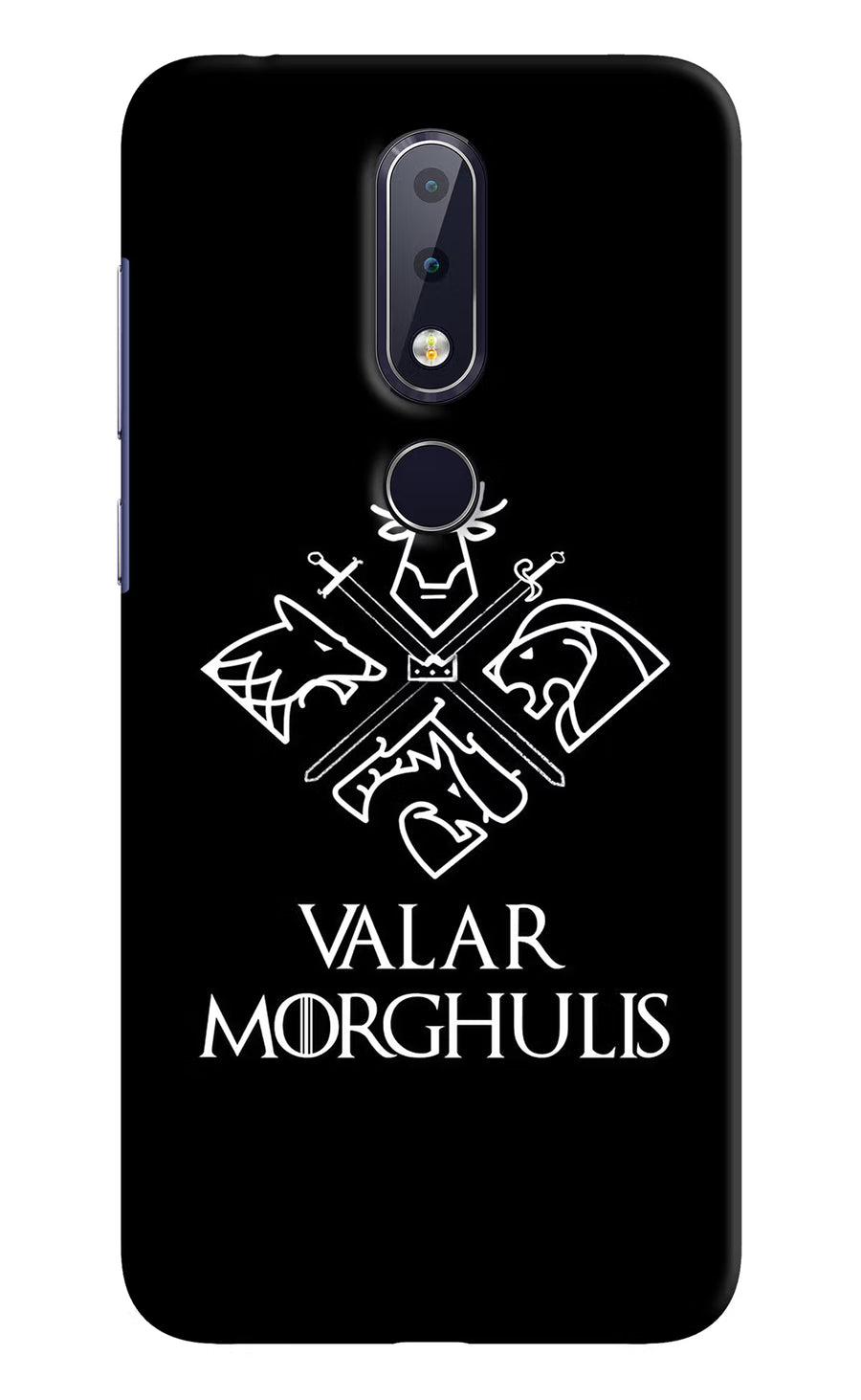 Valar Morghulis | Game Of Thrones Nokia 6.1 plus Back Cover, Hard case