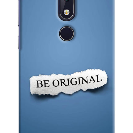Be Original Nokia 6.1 plus Hard Case Back Cover by Casekaro