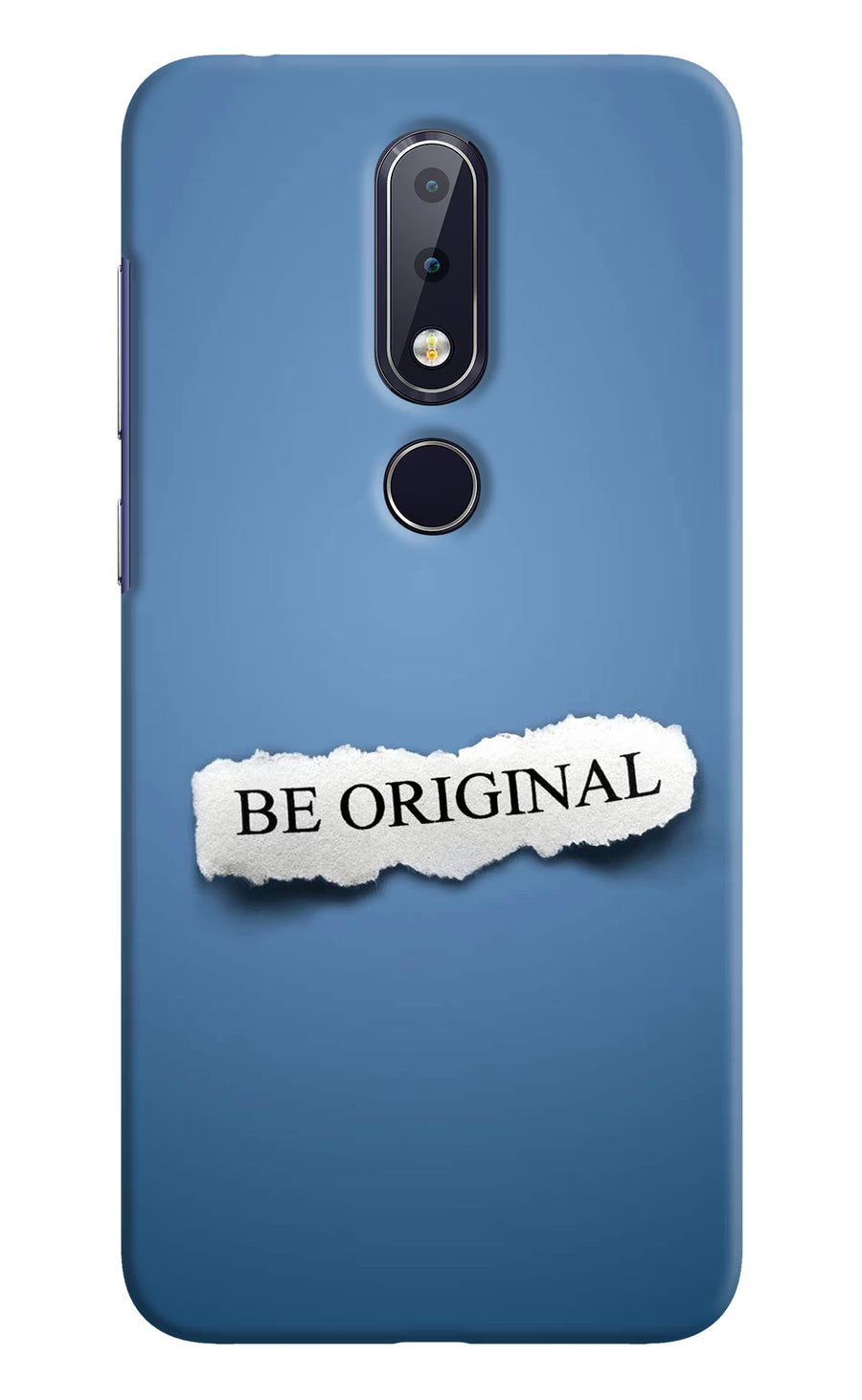Be Original Nokia 6.1 plus Back Cover, Hard case