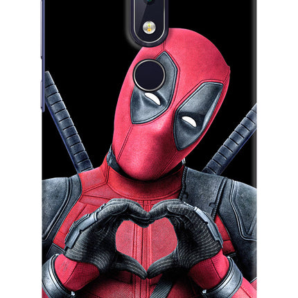 Deadpool Nokia 6.1 plus Hard Case Back Cover by Casekaro