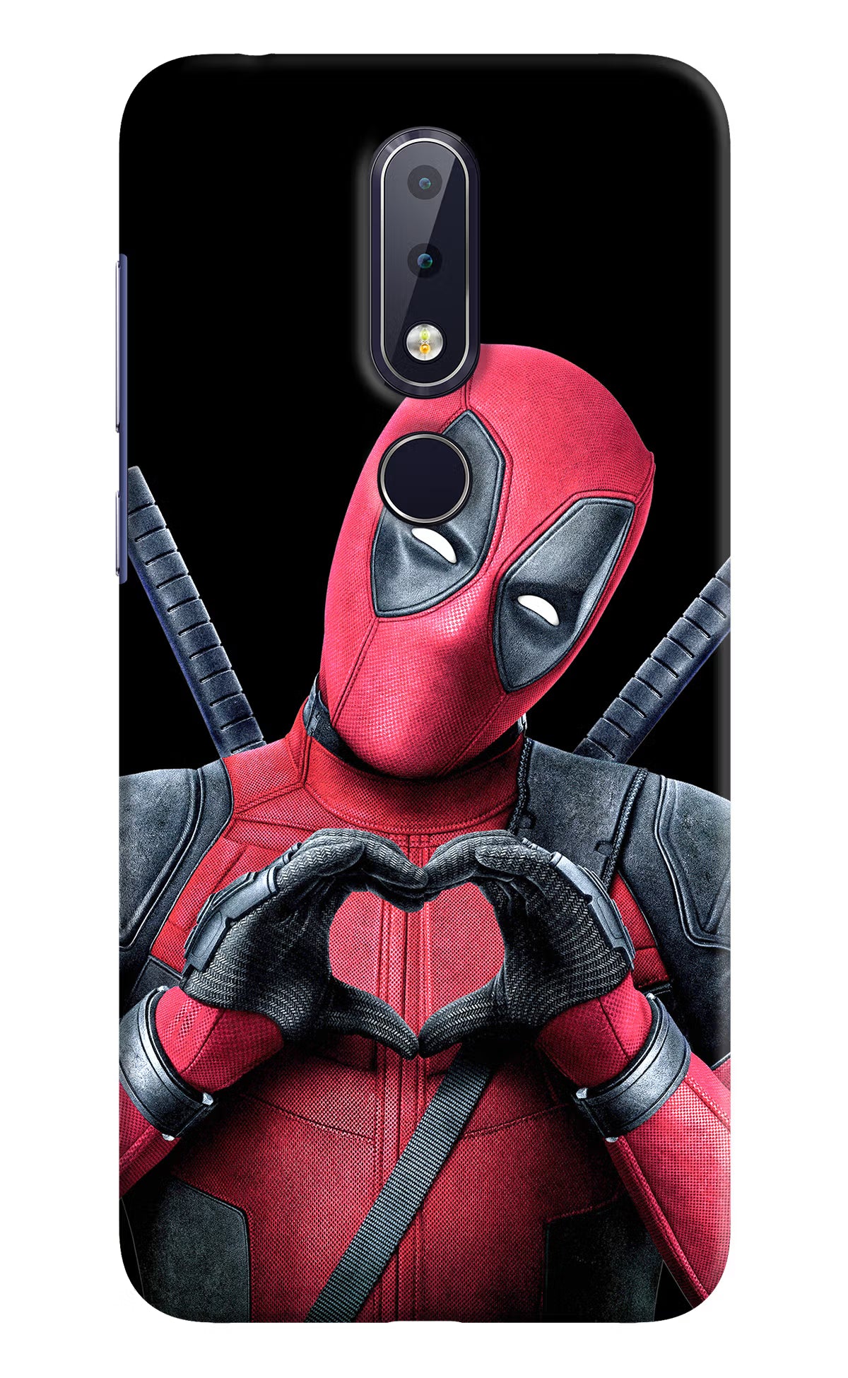 Deadpool Nokia 6.1 plus Hard Case Back Cover by Casekaro