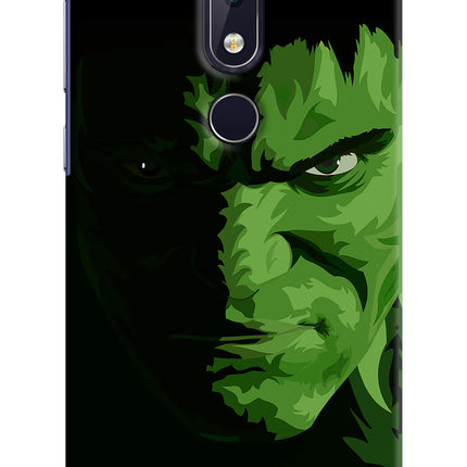 HULK Nokia 6.1 plus Hard Case Back Cover by Casekaro