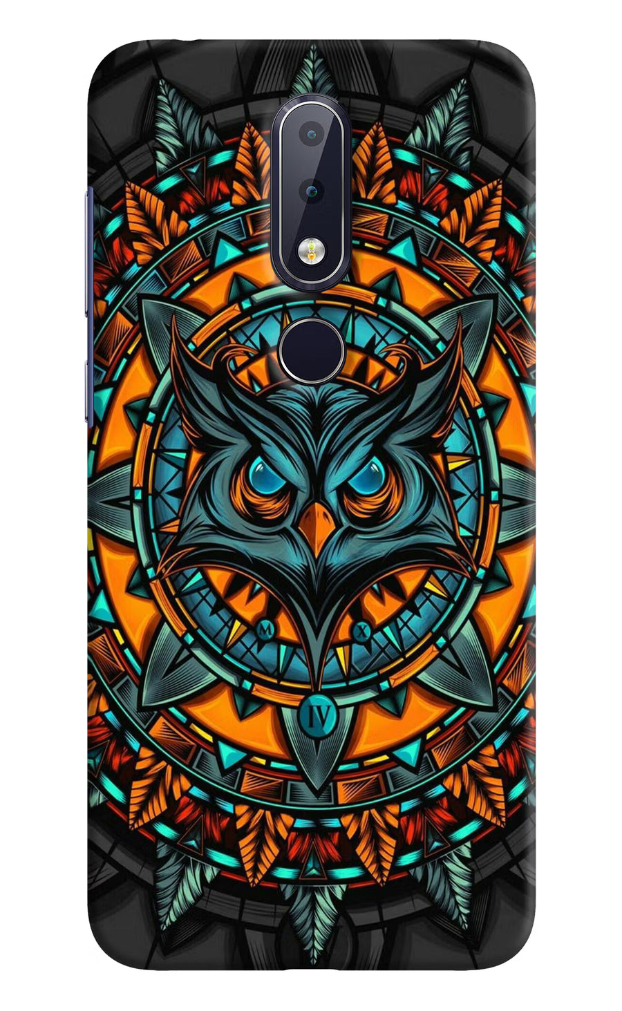 Angry Owl Art Nokia 6.1 plus Back Cover, Hard case