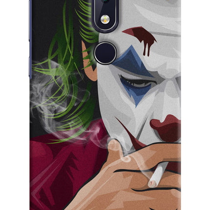Joker Smoking Nokia 6.1 plus Hard Case Back Cover by Casekaro