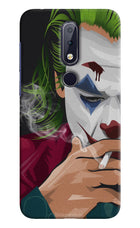 Joker Smoking Nokia 6.1 plus Hard Case Back Cover by Casekaro