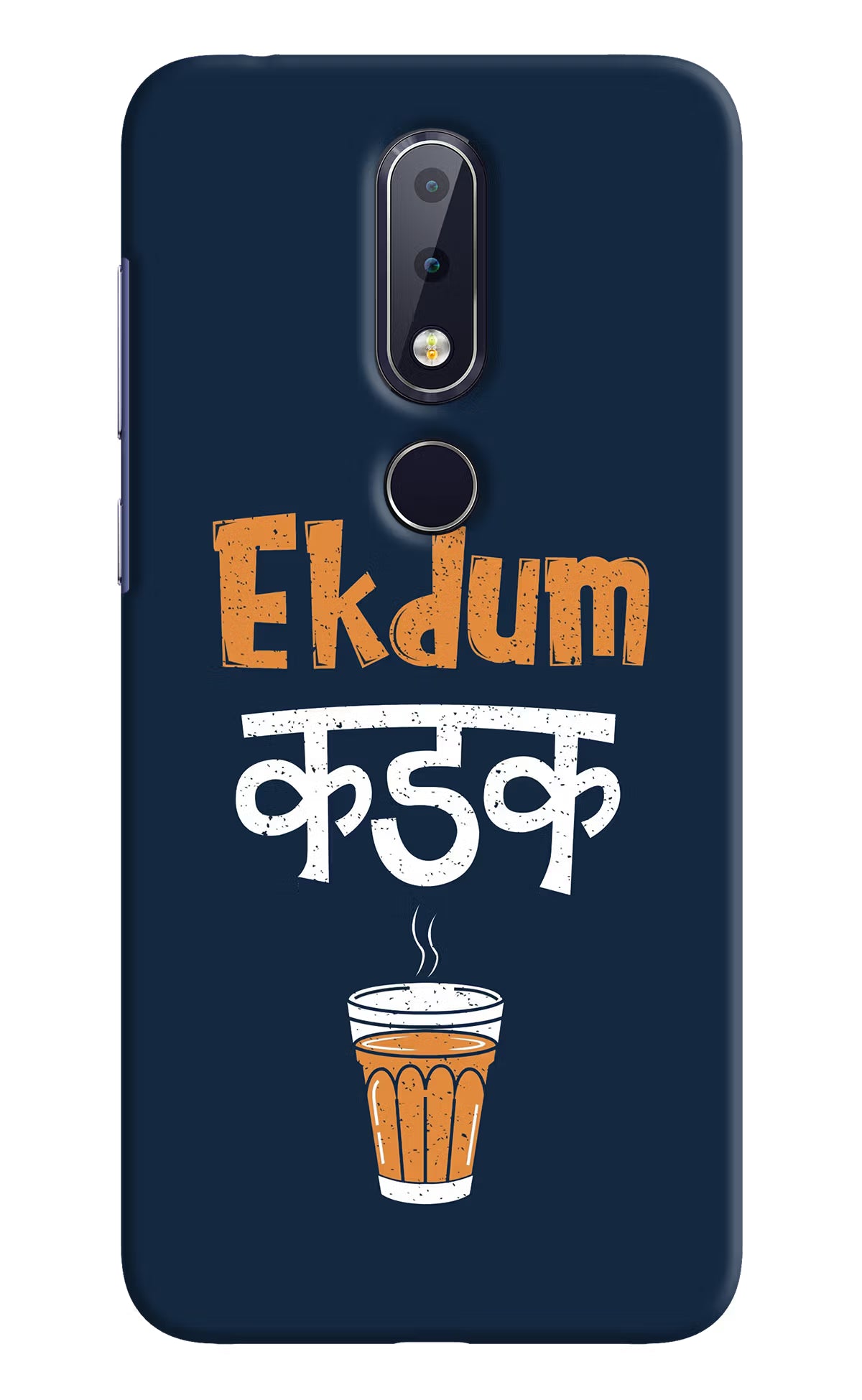 Ekdum Kadak Chai Nokia 6.1 plus Hard Case Back Cover by Casekaro