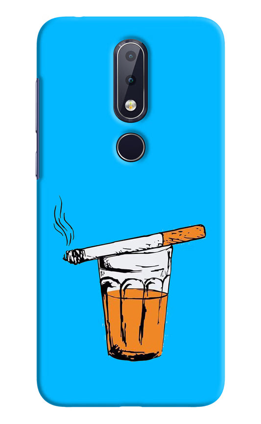 Chai Sutta Nokia 6.1 plus Hard Case Back Cover by Casekaro