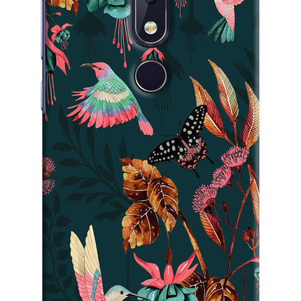 Birds Nokia 6.1 plus Hard Case Back Cover by Casekaro