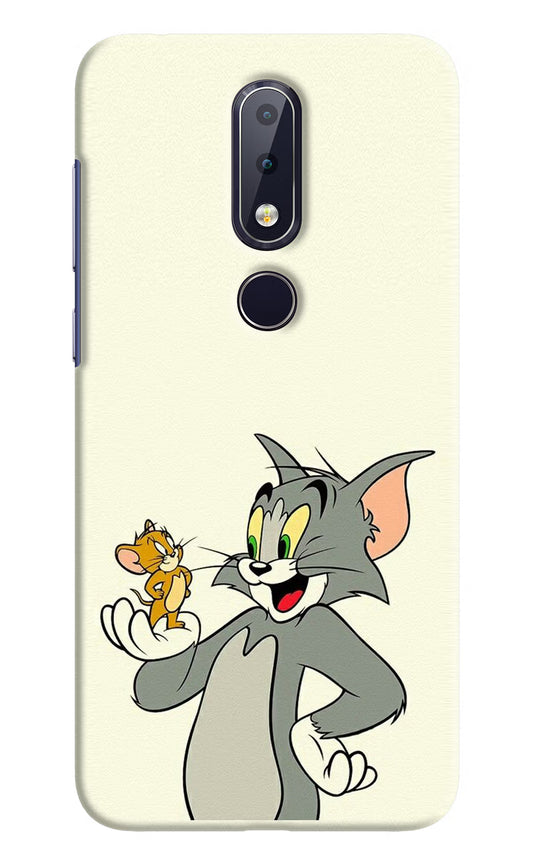 Tom & Jerry Nokia 6.1 plus Hard Case Back Cover by Casekaro