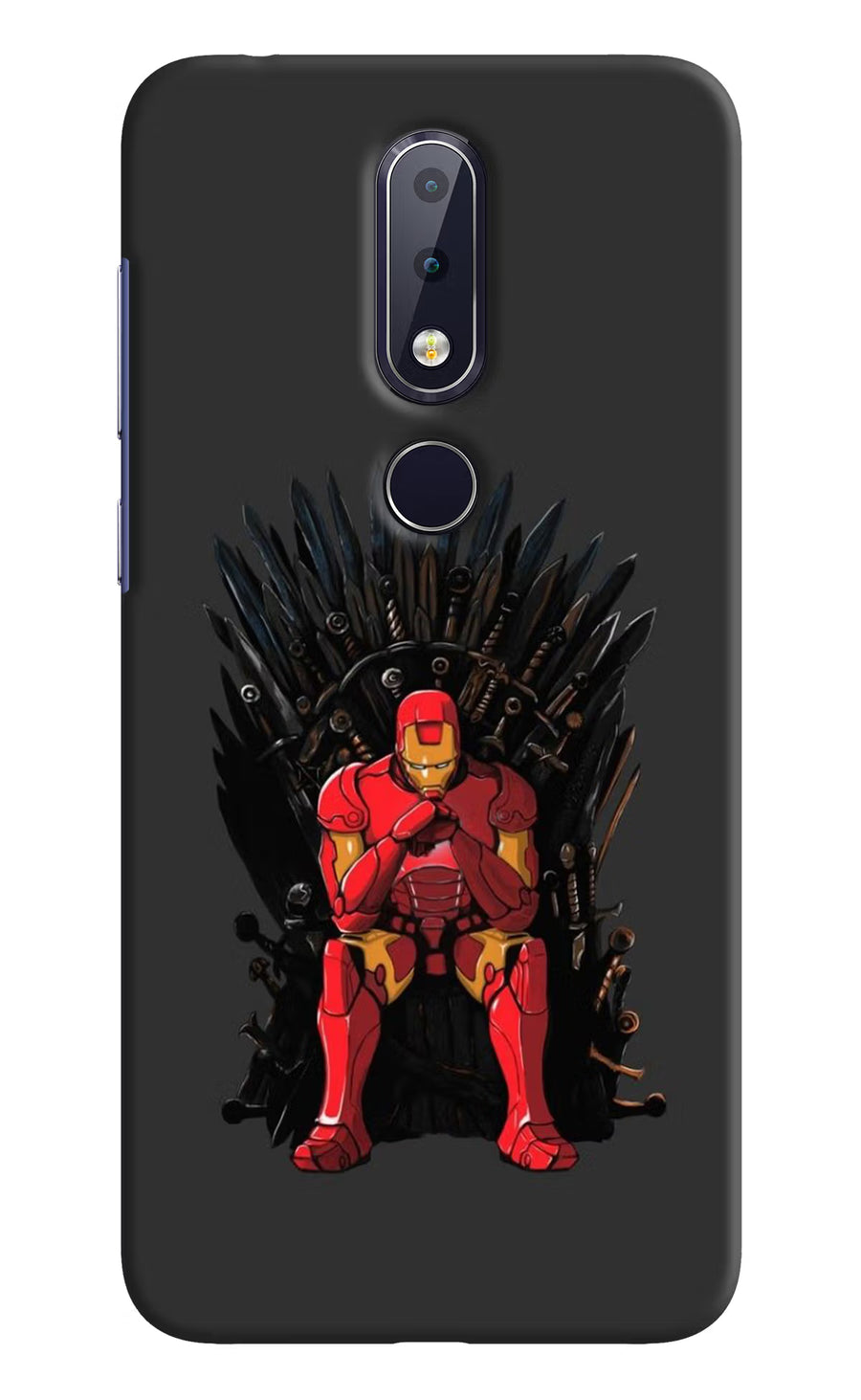 Ironman Throne Nokia 6.1 plus Back Cover, Hard case