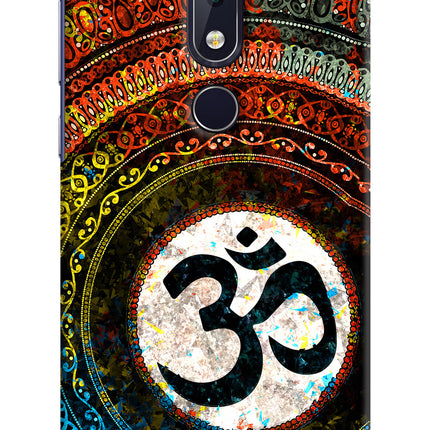 Om Cultural Nokia 6.1 plus Hard Case Back Cover by Casekaro