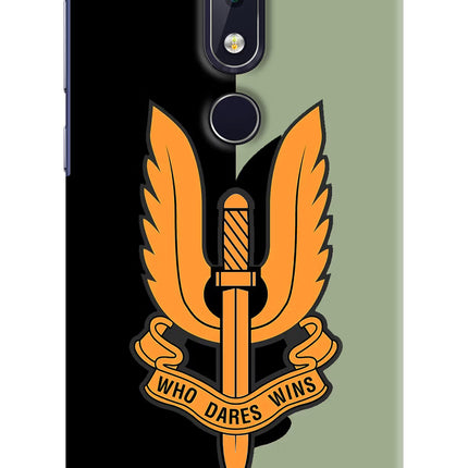 Balidan Logo Nokia 6.1 plus Hard Case Back Cover by Casekaro