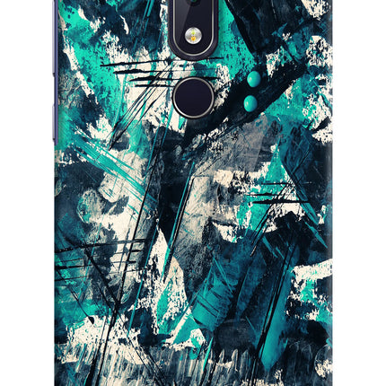 Artwork Nokia 6.1 plus Hard Case Back Cover by Casekaro