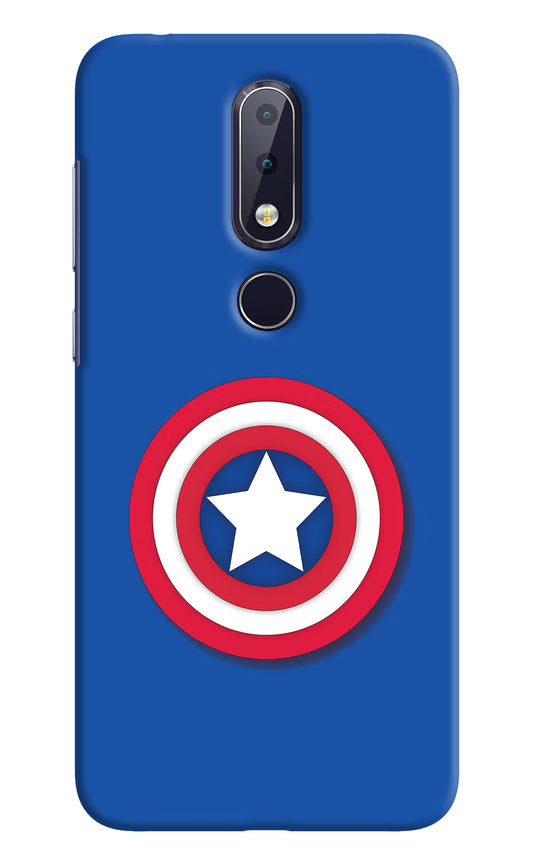 Shield Nokia 6.1 plus Hard Case Back Cover by Casekaro