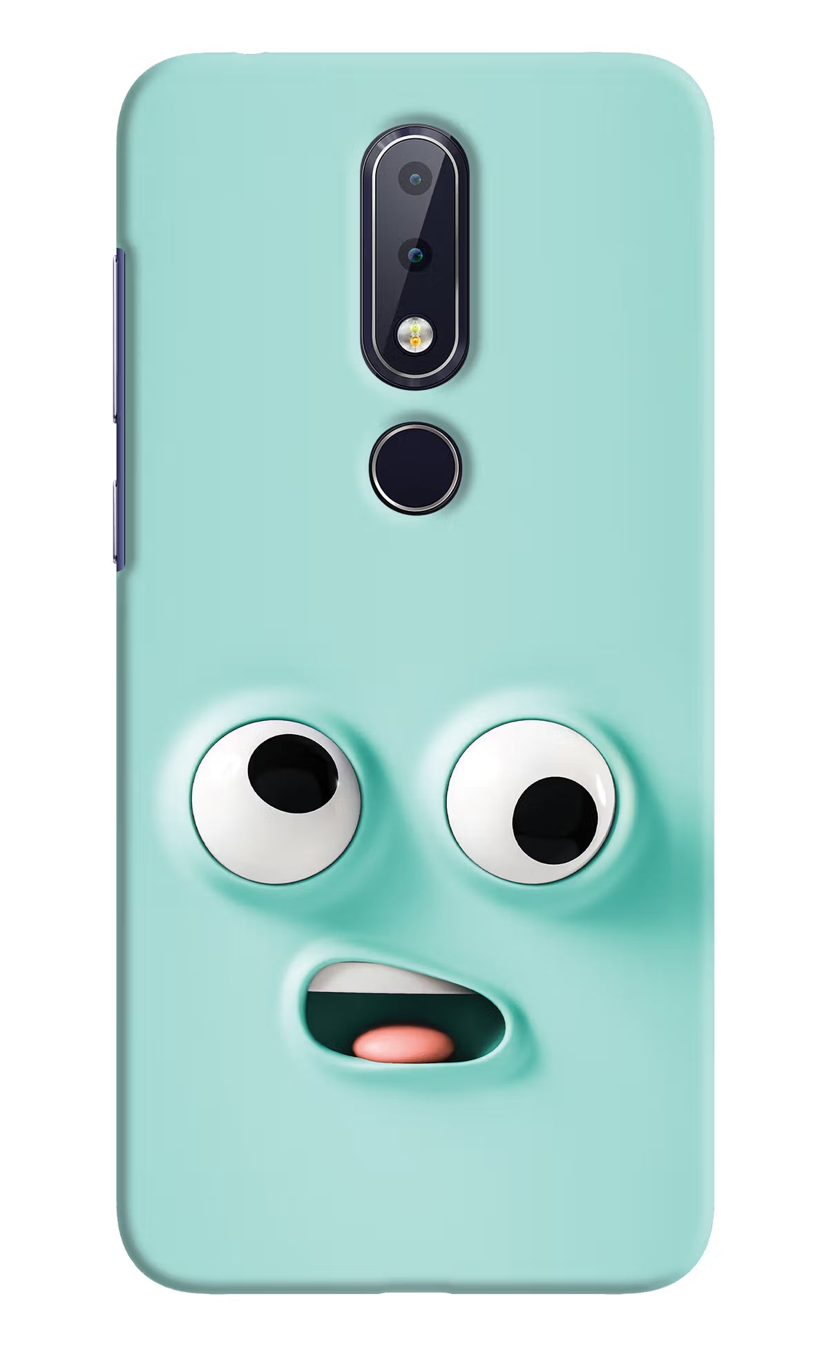 Funny Cartoon Nokia 6.1 plus Hard Case Back Cover by Casekaro