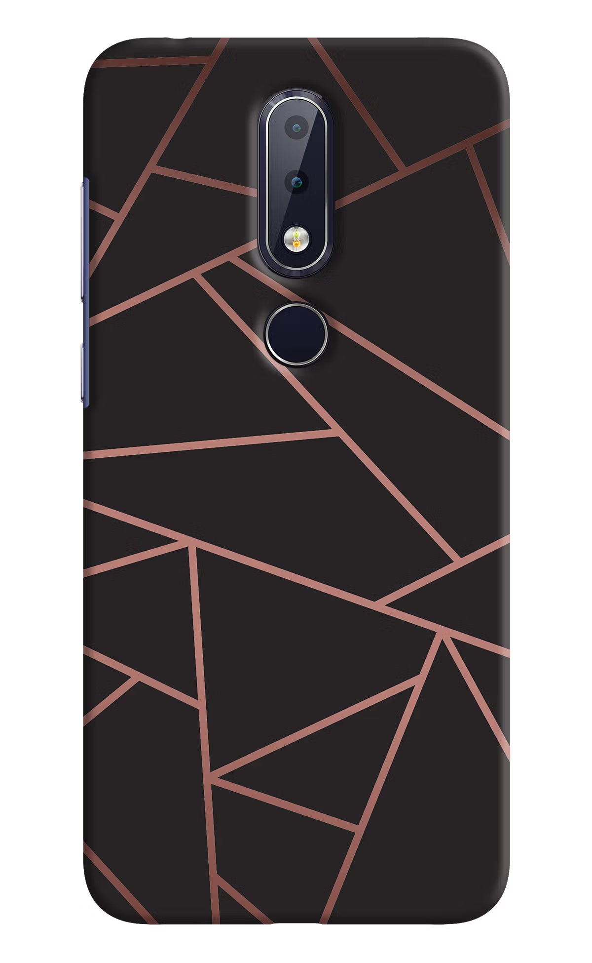 Geometric Pattern Nokia 6.1 plus Hard Case Back Cover by Casekaro