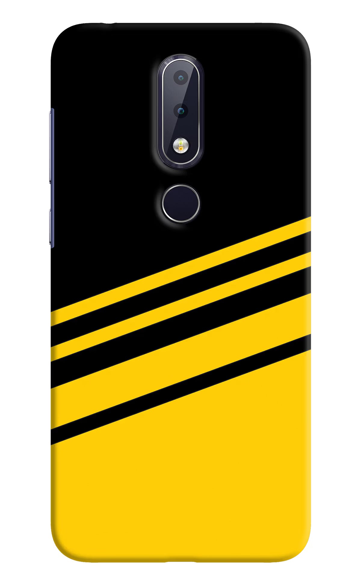 Yellow Shades Nokia 6.1 plus Hard Case Back Cover by Casekaro