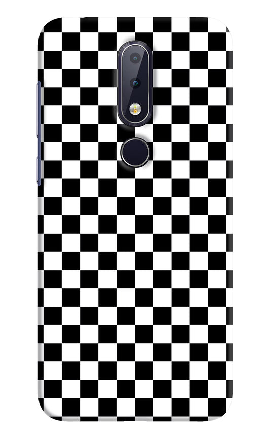 Chess Board Nokia 6.1 plus Hard Case Back Cover by Casekaro