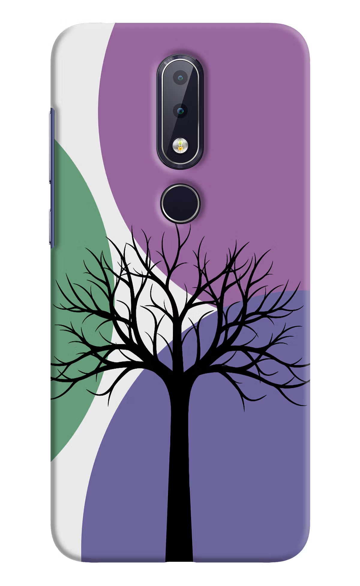 Tree Art Nokia 6.1 plus Hard Case Back Cover by Casekaro