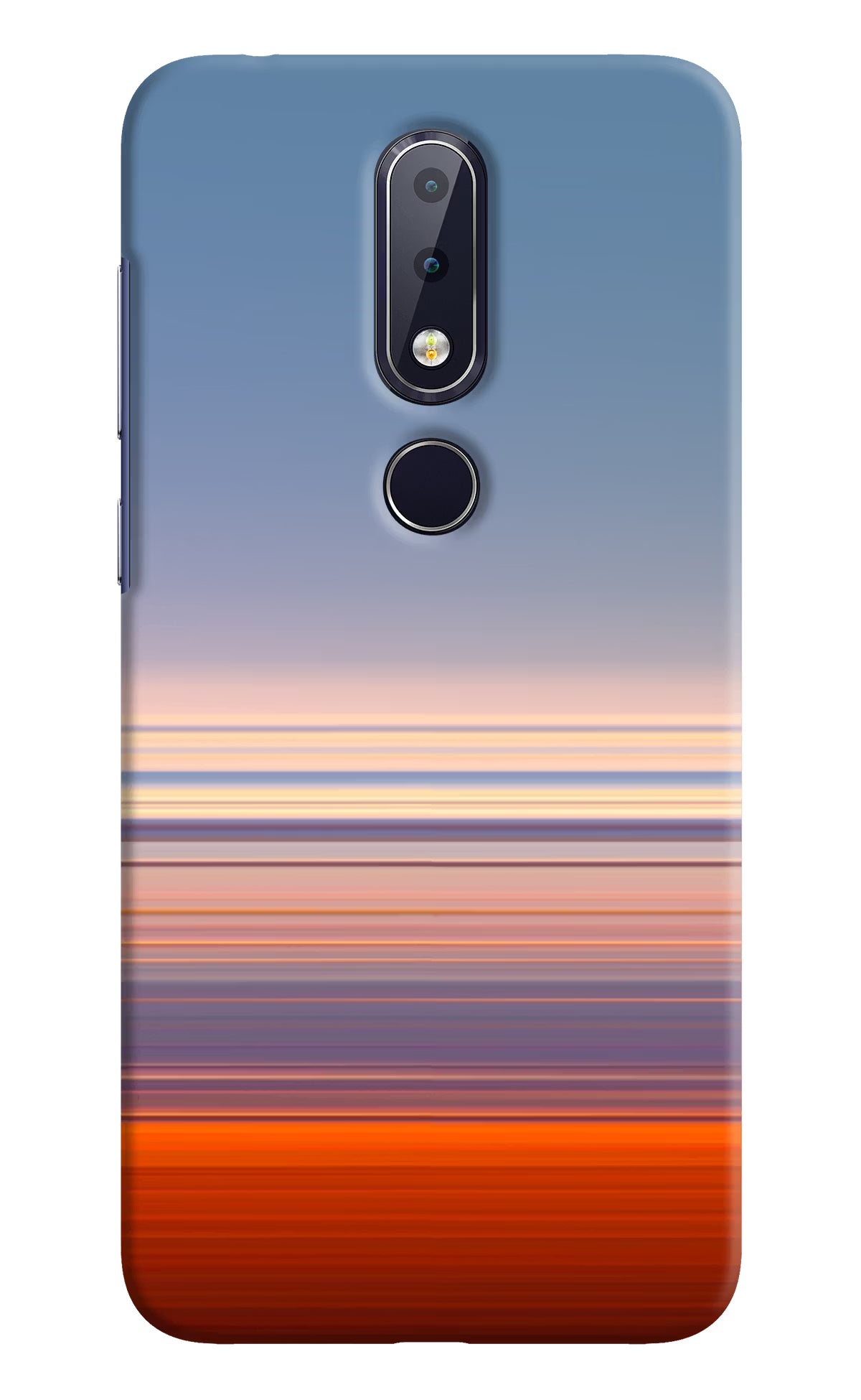 Morning Colors Nokia 6.1 plus Hard Case Back Cover by Casekaro