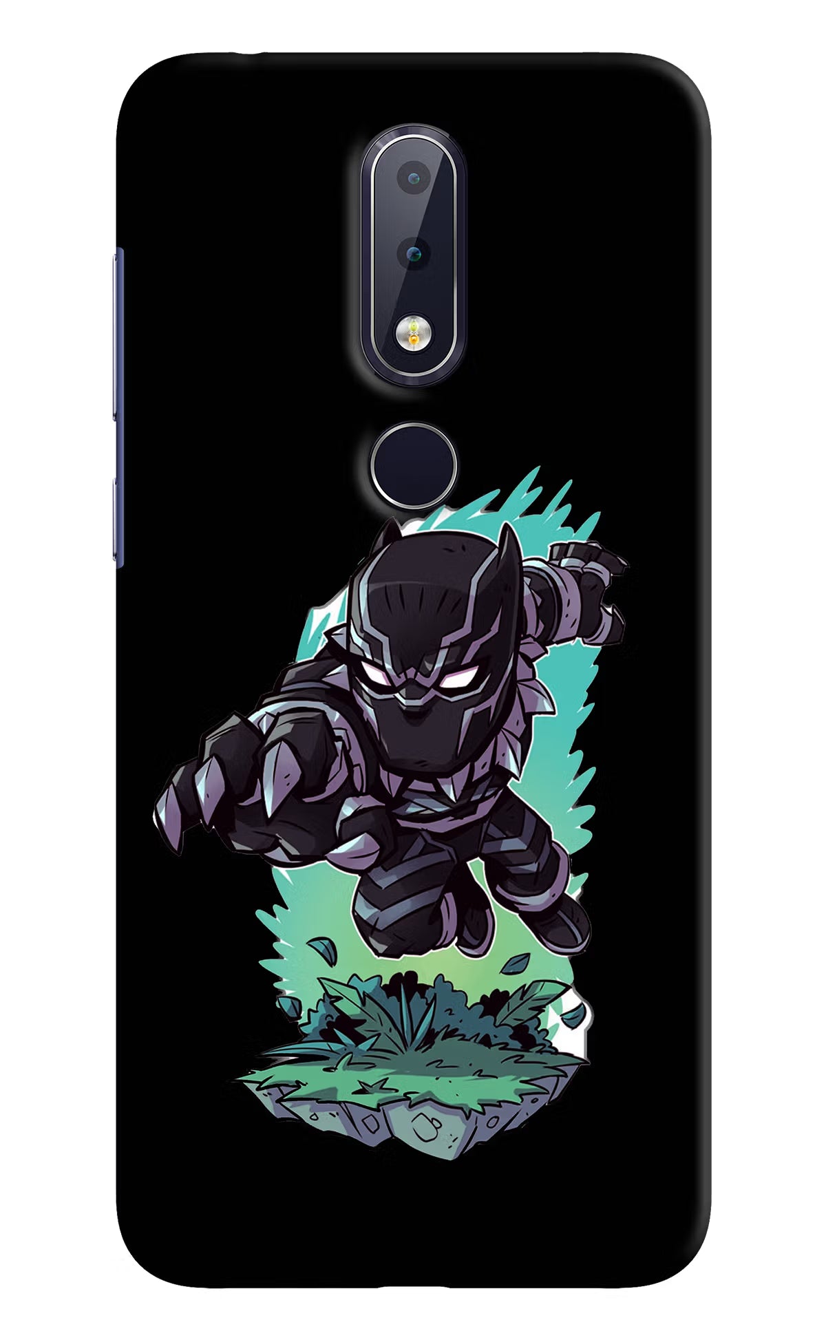 Black Panther Nokia 6.1 plus Hard Case Back Cover by Casekaro