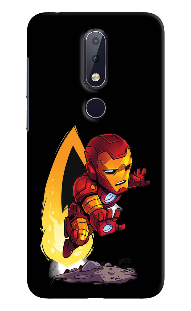 IronMan Nokia 6.1 plus Hard Case Back Cover by Casekaro