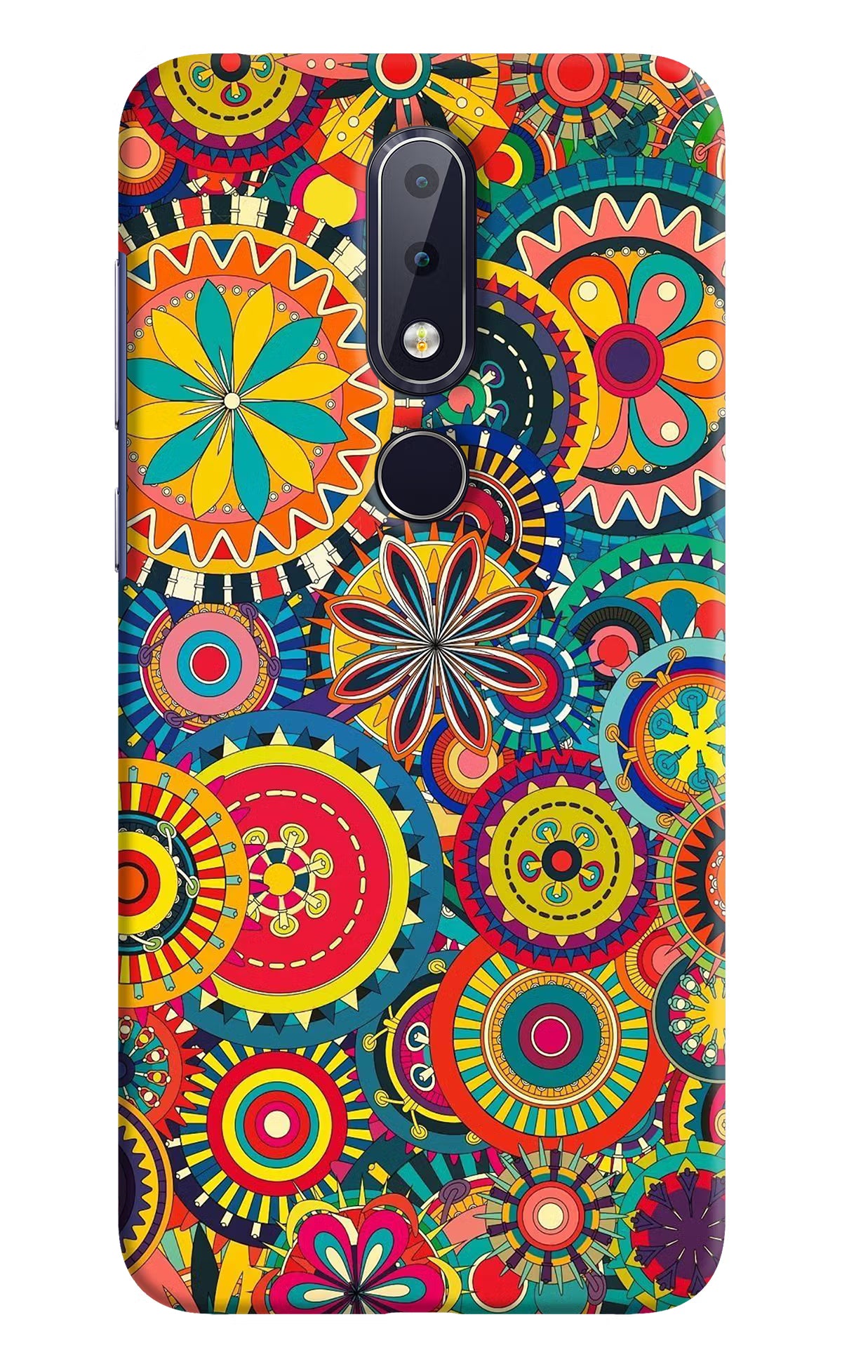 Gol Gol Art Nokia 6.1 plus Hard Case Back Cover by Casekaro