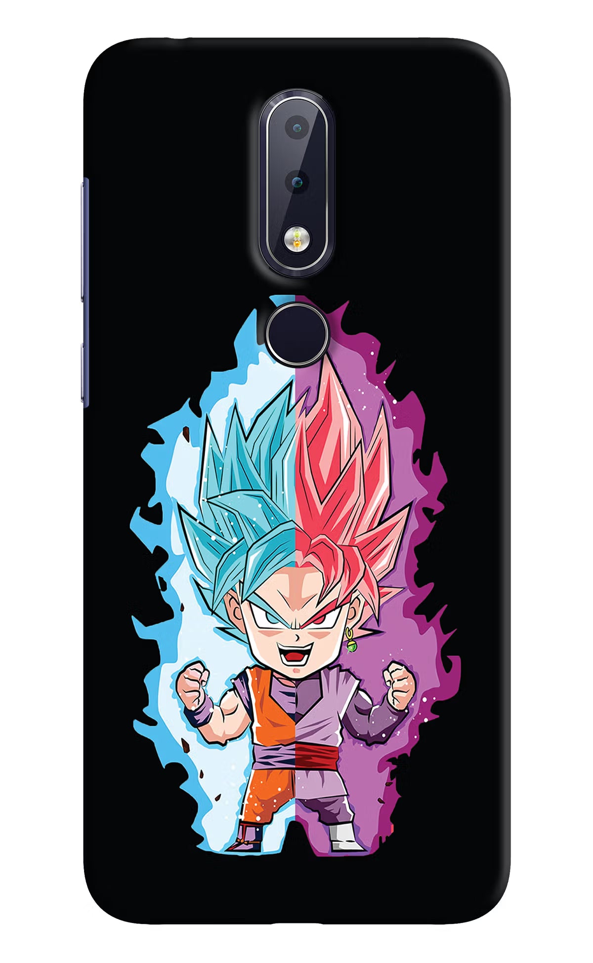 Chota Goku Nokia 6.1 plus Hard Case Back Cover by Casekaro
