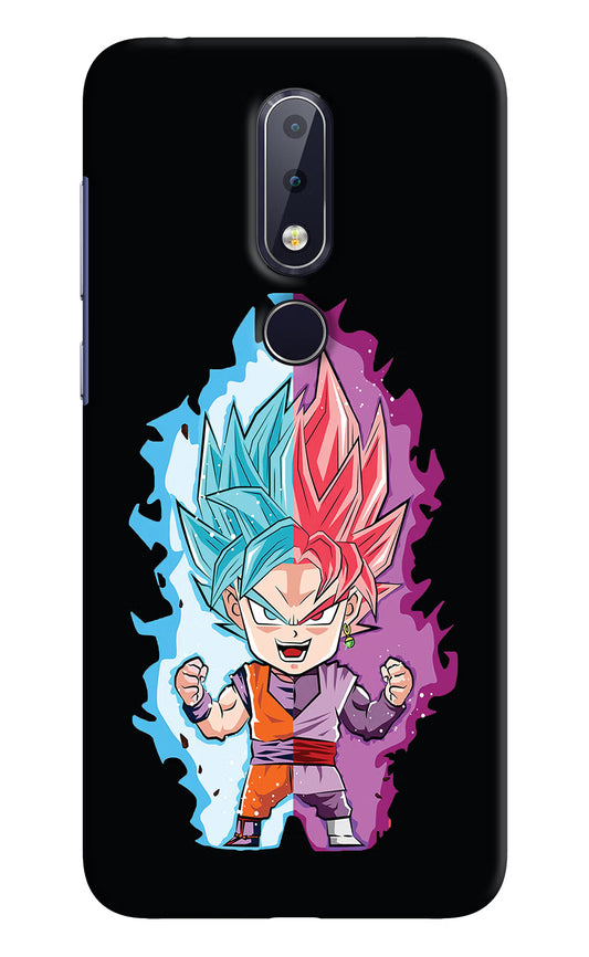 Chota Goku Nokia 6.1 plus Hard Case Back Cover by Casekaro