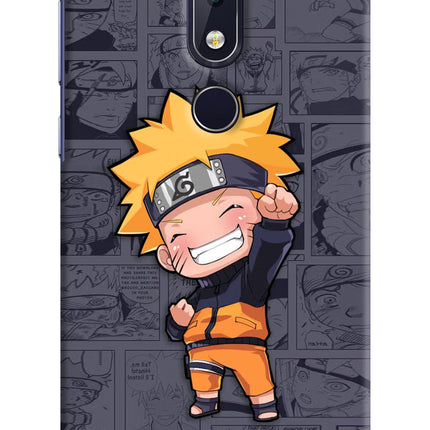 Chota Naruto Nokia 6.1 plus Hard Case Back Cover by Casekaro