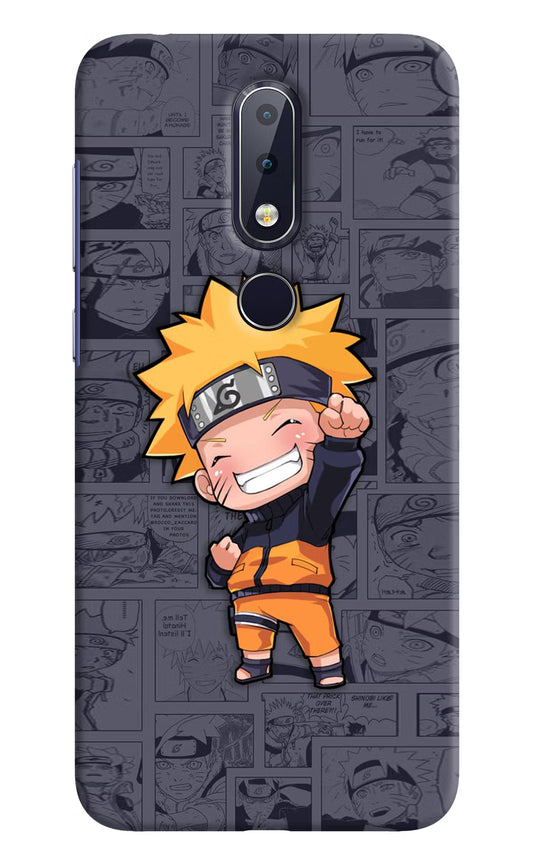 Chota Naruto Nokia 6.1 plus Hard Case Back Cover by Casekaro