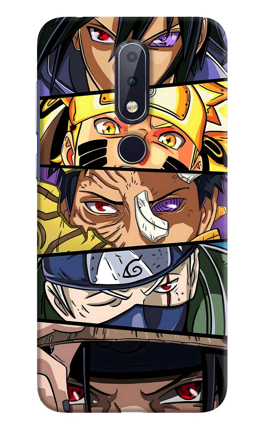 Naruto Character Nokia 6.1 plus Hard Case Back Cover by Casekaro